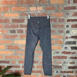Lululemon medium heather gray align size 4 -23 length leggings